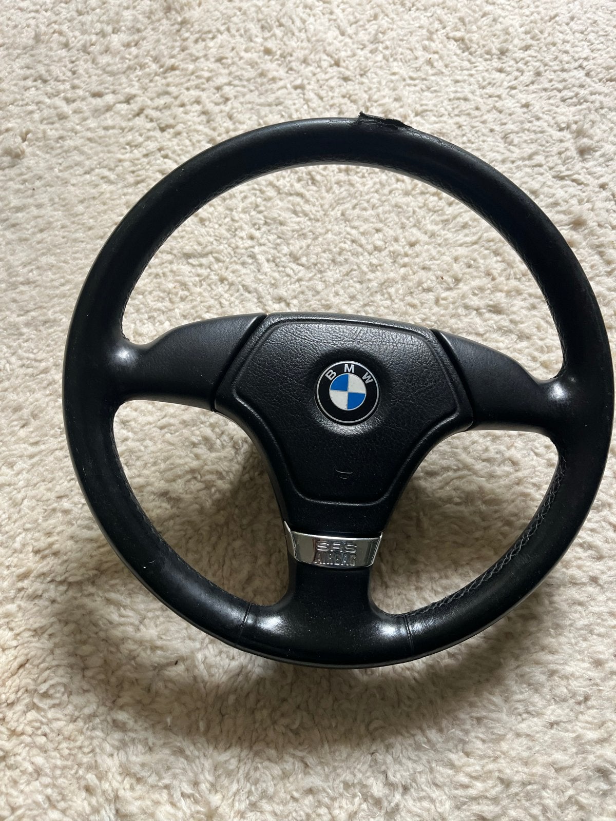 Origineel BMW Sportstuurwiel (Euro 3-spaaks) met Airbag, Ophalen of Verzenden, Gebruikt, BMW