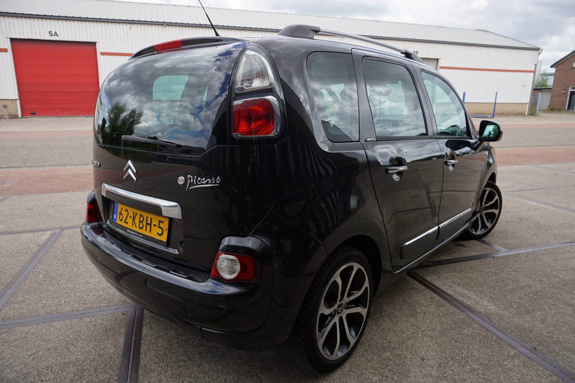 Citroen C3 Picasso 1.4 VTi Exclusive, Auto's, Voorwielaandrijving, Gebruikt, Zwart, Zwart