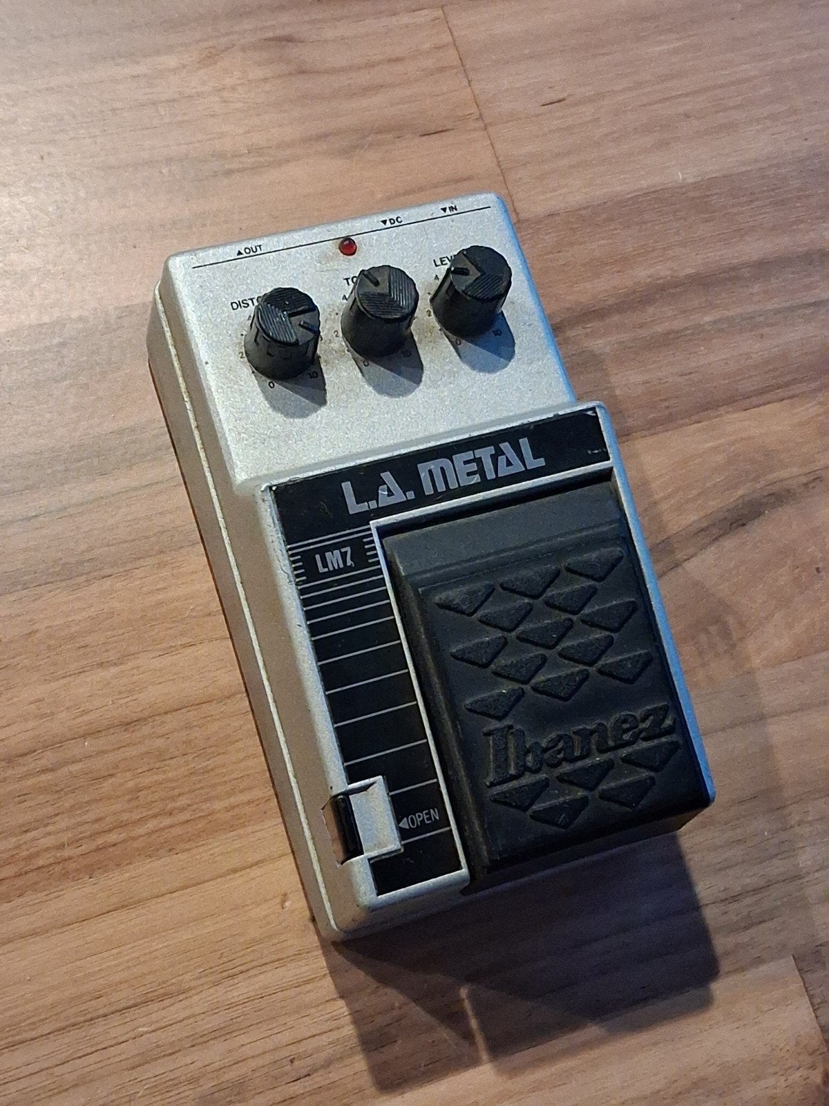 Ibanez LA Metal LM7 Distortion Pedaal (RAT cq Fat Cat kloon), Ophalen of Verzenden, Gebruikt, Distortion, Overdrive of Fuzz