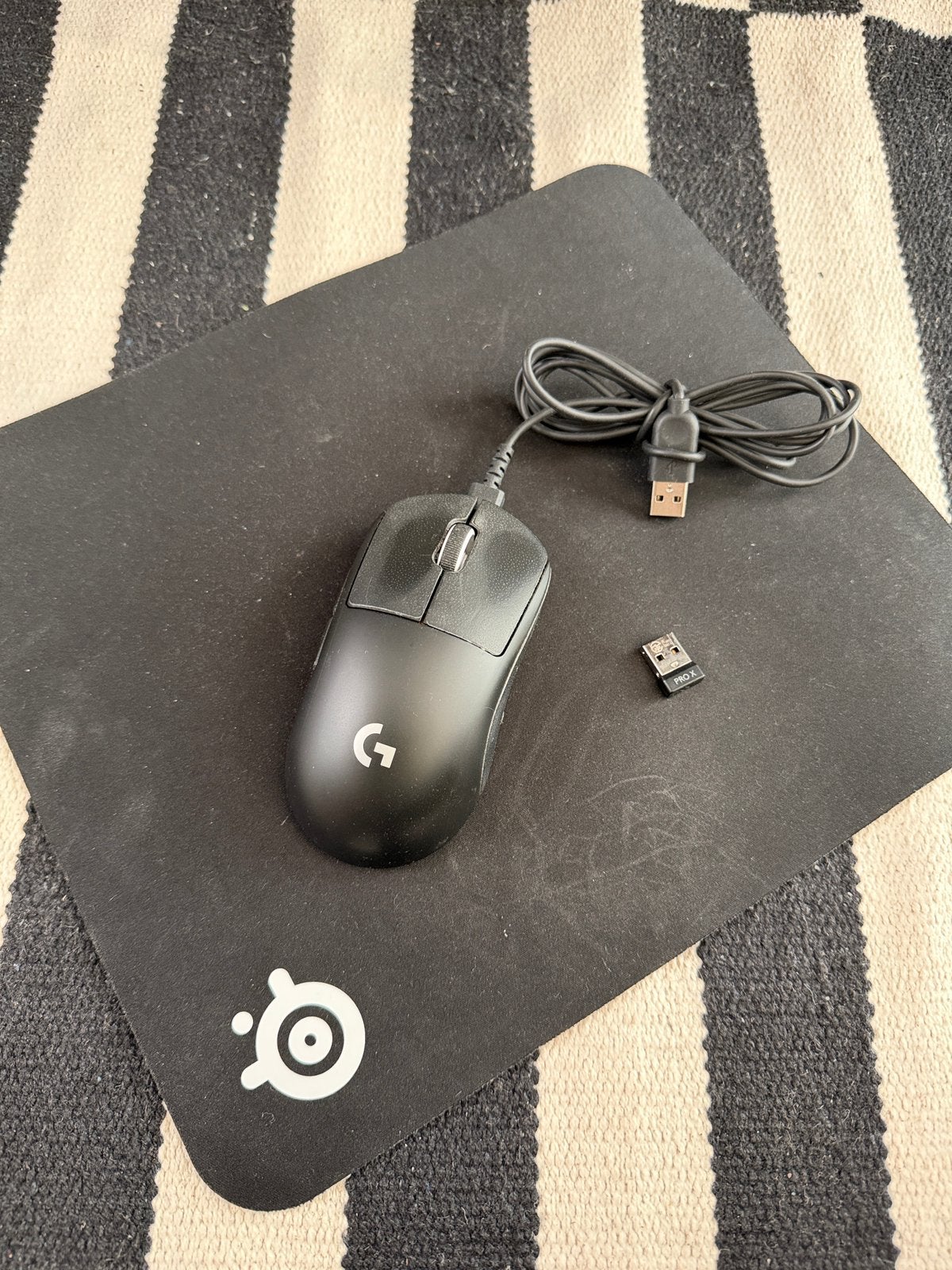 Logitech G Pro X Superlight Complete Gaming Bundle, Computers en Software, Muizen, Ophalen of Verzenden, Zo goed als nieuw, Gaming muis