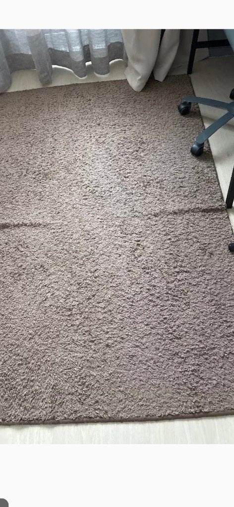 Vloerkleed 128*188, Ophalen, 100 tot 150 cm, Bruin, Zo goed als nieuw
