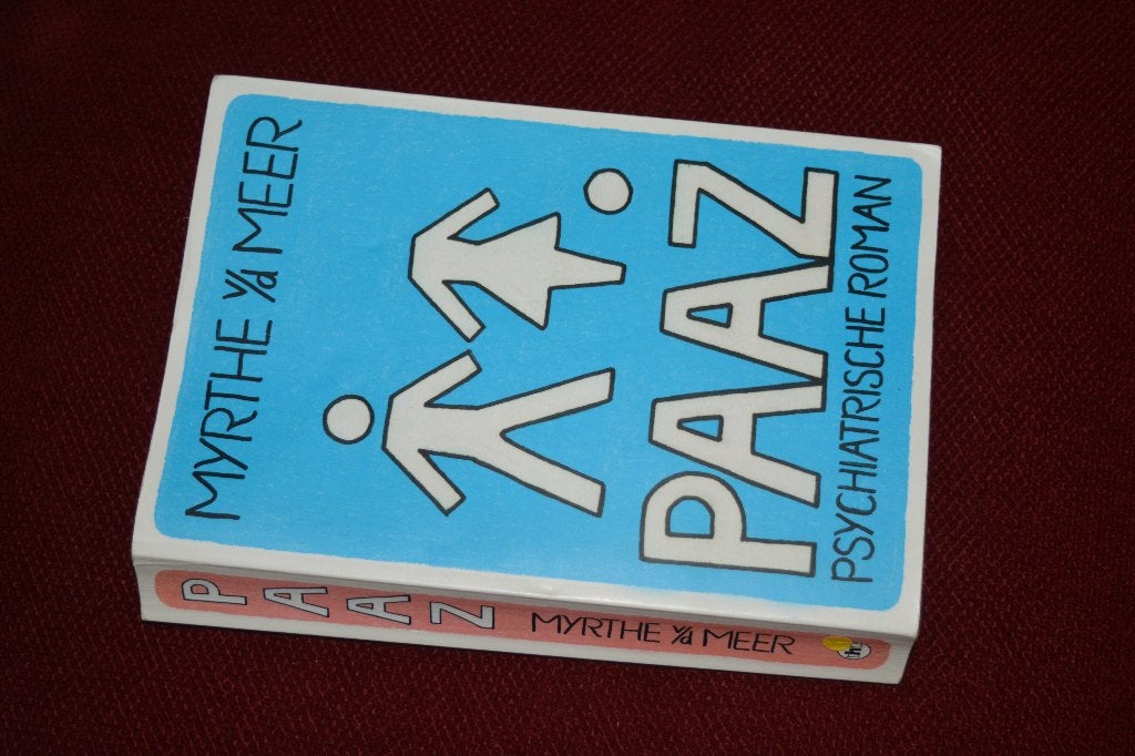PAAZ, Psychiatrische roman, Myrthe v.d. Meer, Boeken, Sociale psychologie, Ophalen of Verzenden, Zo goed als nieuw, Myrthe van der Meer