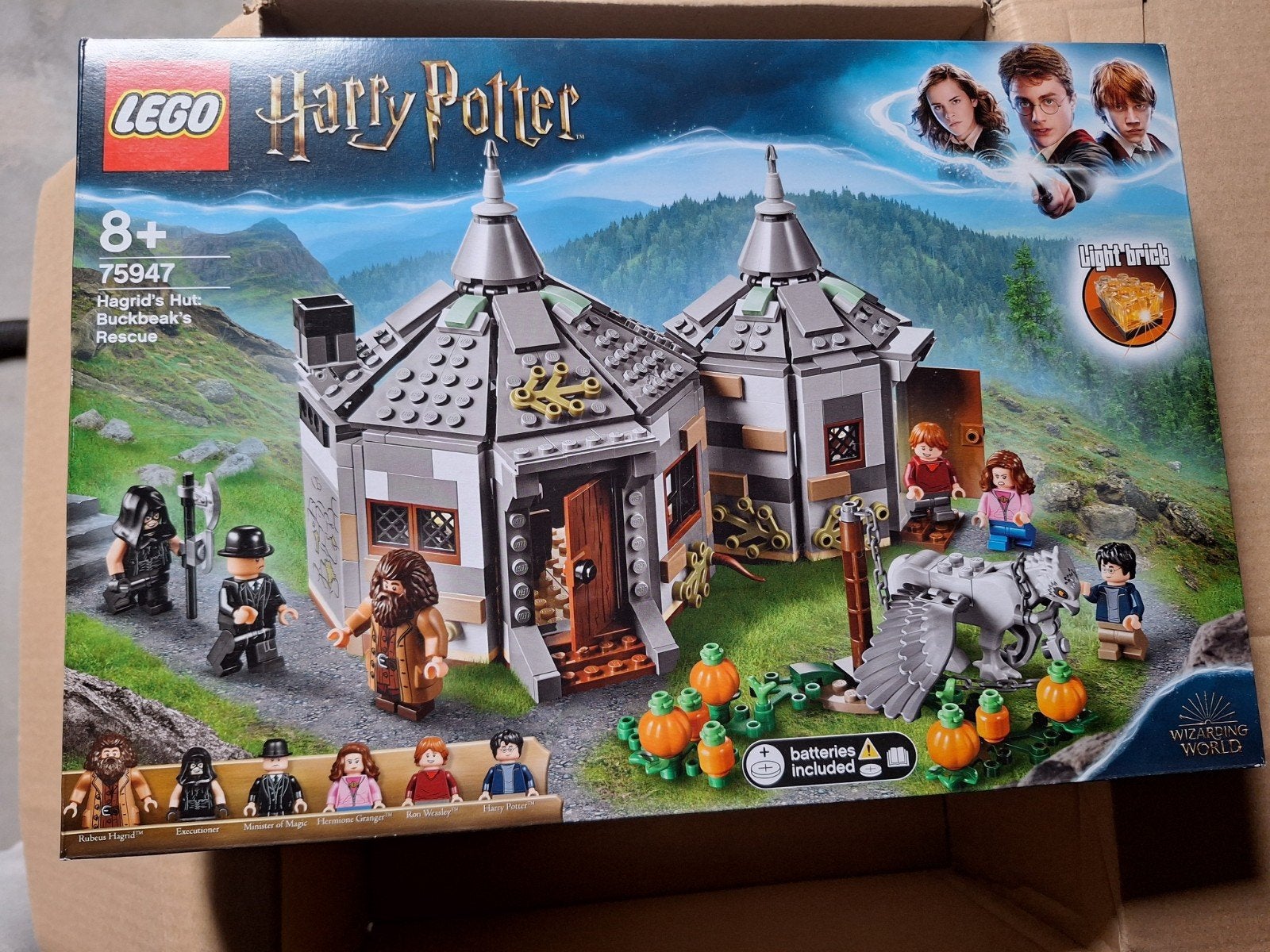 lego harry potter 75947 - Hagrid's hut: Buckbeak 's rescue, Lego, Ophalen of Verzenden, Complete set, Ongeopend/sealed