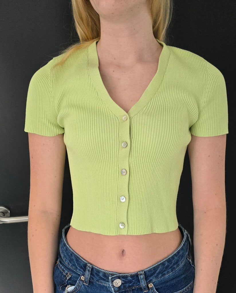 Melting Stockholm vest = Maat M, Kleding | Dames, Truien en Vesten, Maat 38/40 (M), Geel, Nieuw, Ophalen of Verzenden