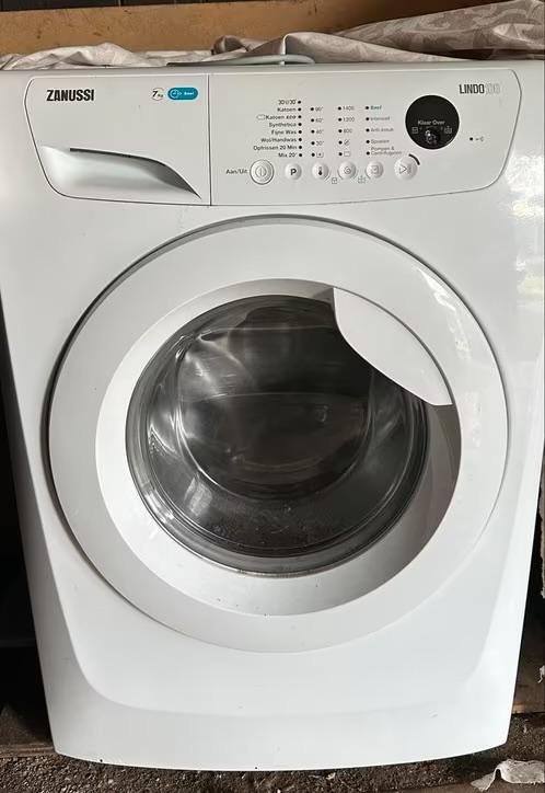 Wasmachine ZANUSSI LINDO 100 7KG top!, Witgoed en Apparatuur, Wasmachines, Ophalen, Handwasprogramma, Zo goed als nieuw, Voorlader