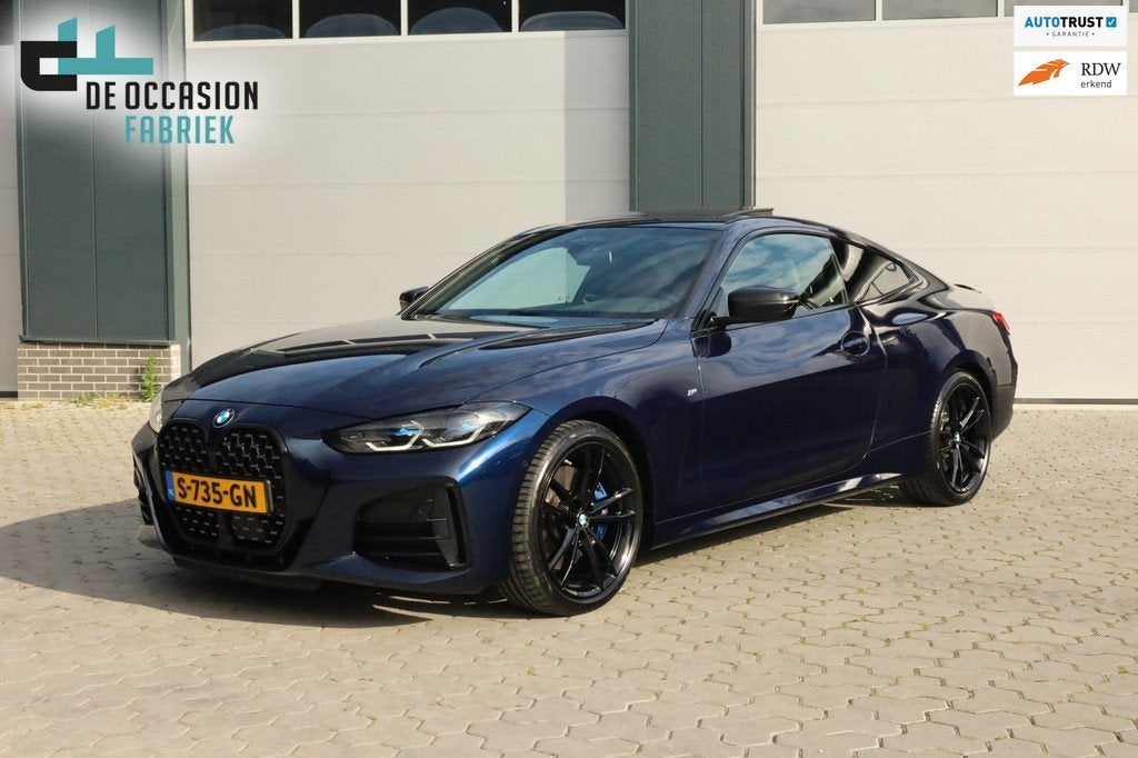 BMW 4-serie Coupé M440i xDrive Schuifdak Harman Kardon Lase, Auto's, BMW, Bedrijf, Te koop, 4-Serie, 360° camera, 4x4, ABS, Achteruitrijcamera