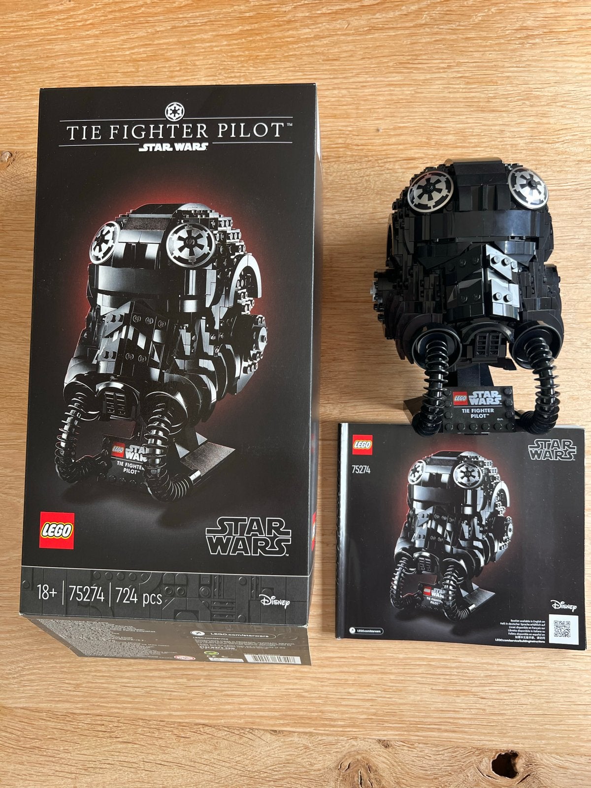 LEGO Star Wars TIE Fighter Pilot Helm (75274), Kinderen en Baby's, Speelgoed | Duplo en Lego, Star Wars, Ophalen of Verzenden