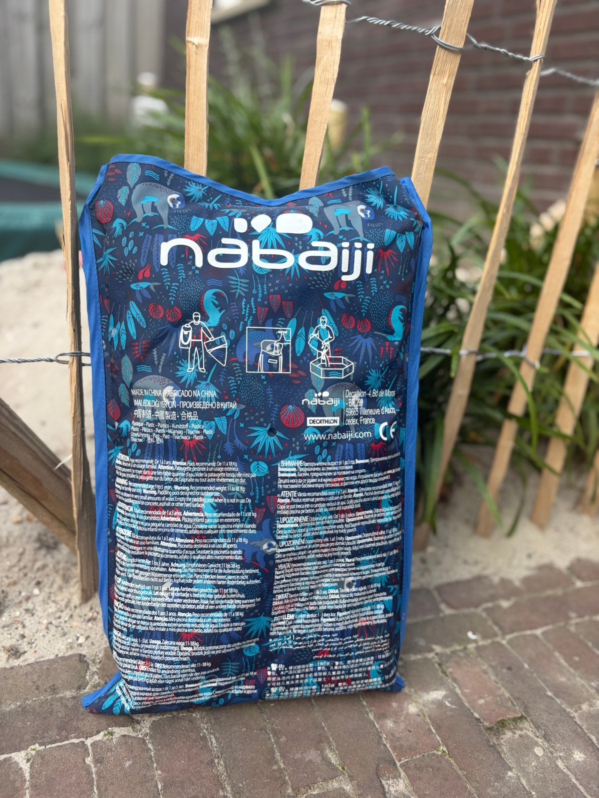 Nabaiji kinderzwembad (Decathlon) – als nieuw!, Ophalen of Verzenden, Zo goed als nieuw