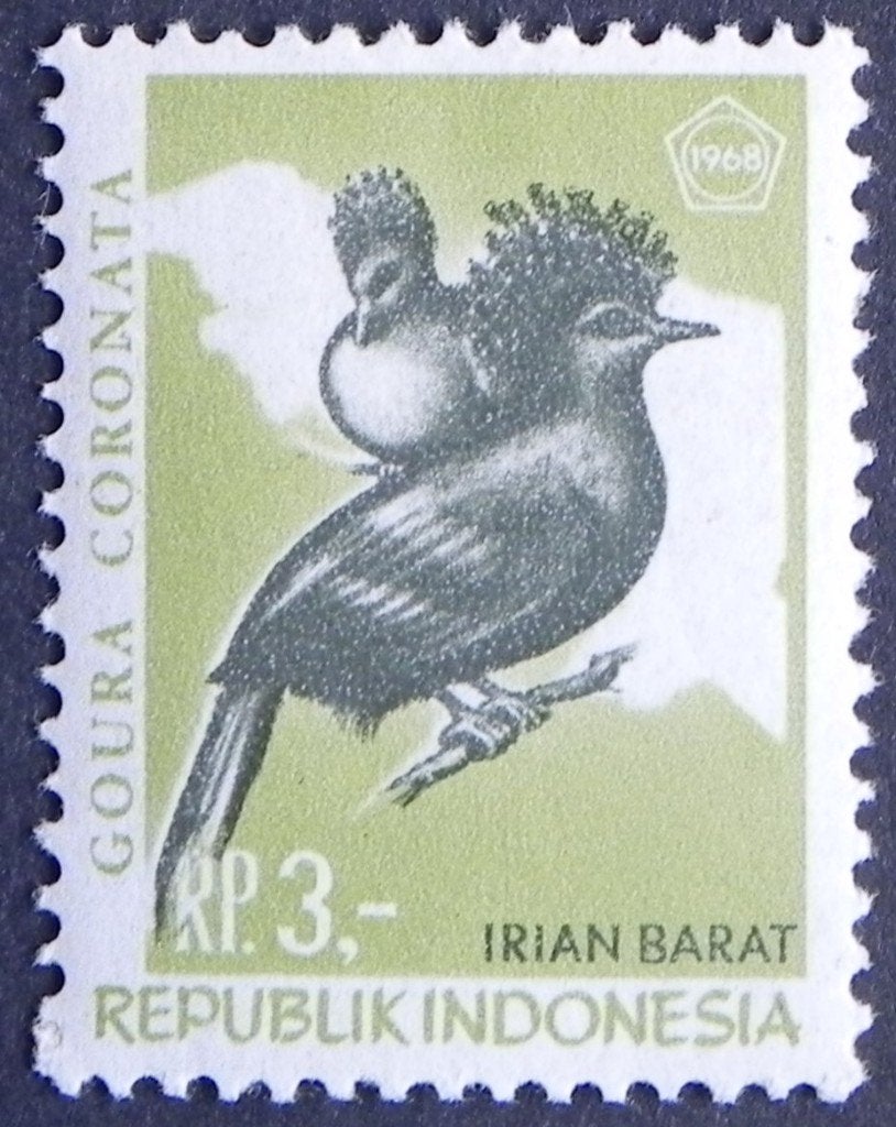 Irian Barat 1968 (Indonesië) Zonnebloem 28 ongebruikt, Ophalen of Verzenden, Zuidoost-Azië