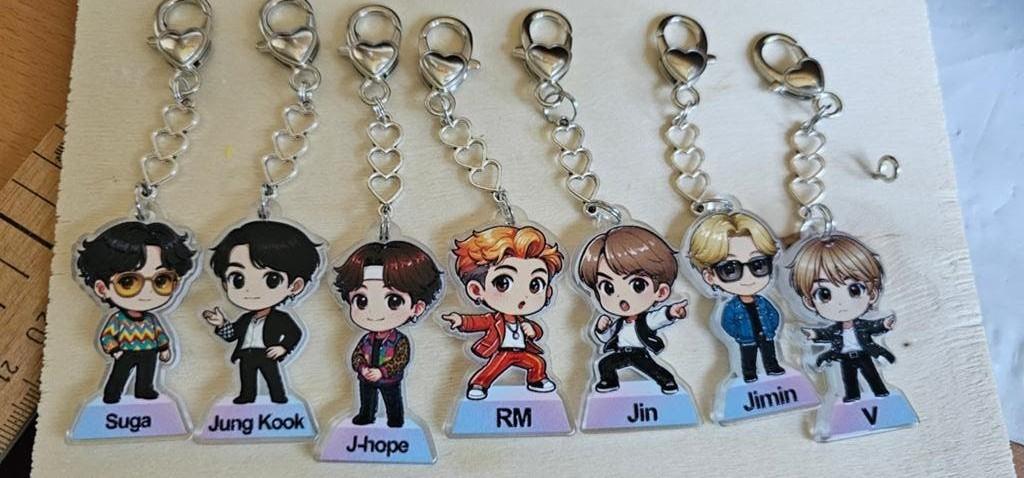 Bt21 , bts members kpop phonecharm, Ophalen of Verzenden, Nieuw, Overige typen