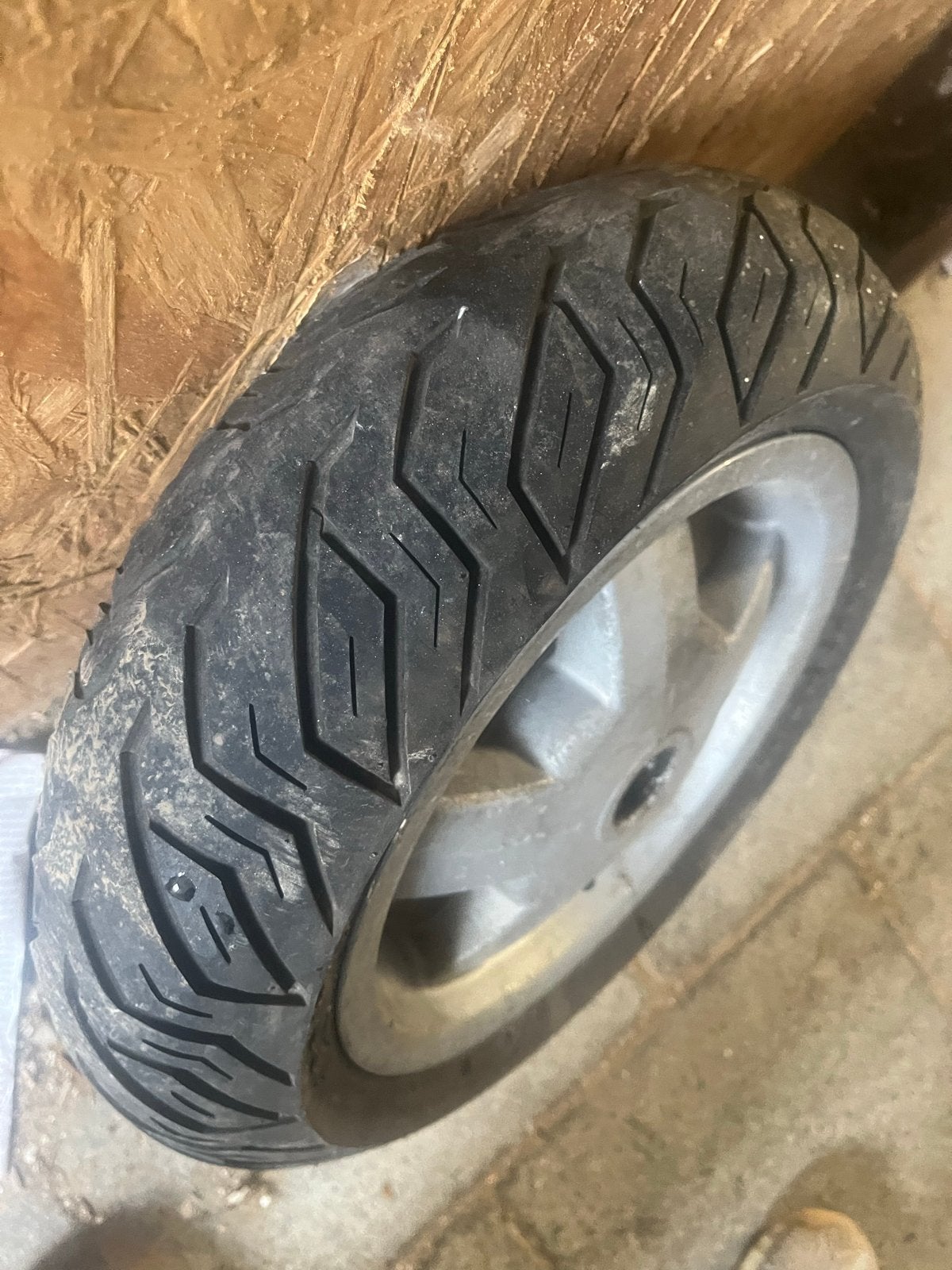 Achtervelg met band voor Zip, Vespa LX/S, Ophalen of Verzenden, Gebruikt, Overige typen, Vespa