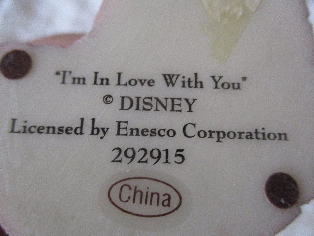 2 Enesco Disney beeldjes: Mickey & Minnie Mouse, Verzamelen, Ophalen of Verzenden, Gebruikt, Fantasy