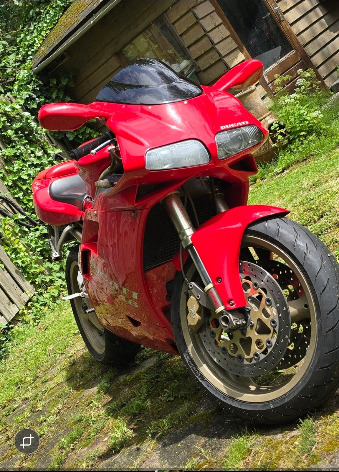 Ducati 748 Biposto 1996 technisch in top staat, 2 cilinders, Sportuitlaat, Motorrijbewijs A, Gebruikt