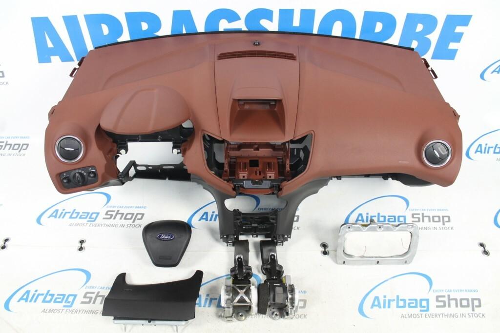 Airbag set - Dashboard bruin Ford Fiesta MK7 (2008-heden), Auto-onderdelen