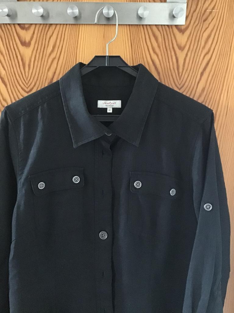 Nieuwe Jackpot zwarte doorknoop jurk maat 42., Kleding | Dames, Jurken, Nieuw, Maat 42/44 (L), Zwart, Onder de knie, Ophalen of Verzenden