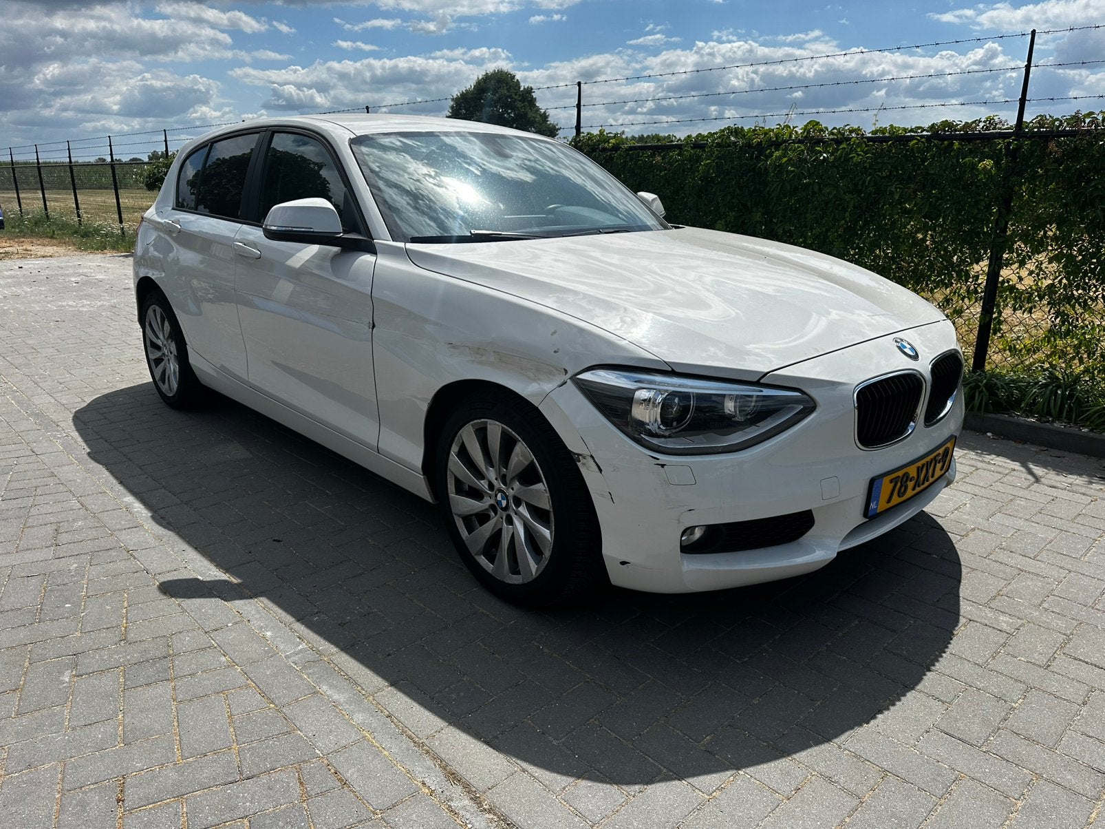 bmw 1 serie f20 114i in onderdelen xenon/harman kardon/leer, Ophalen of Verzenden, Gebruikt, BMW