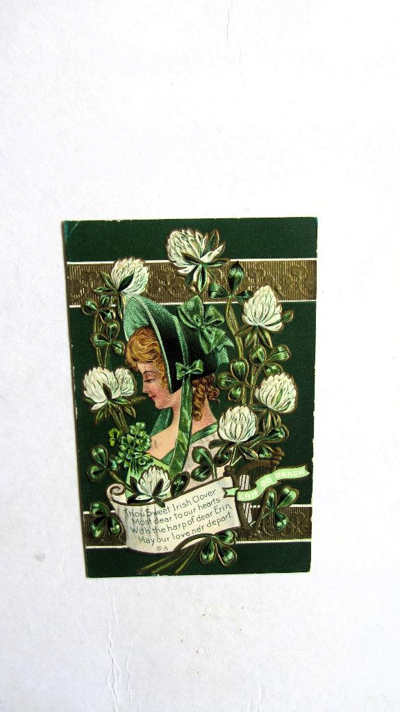 St Patricks Day 1912, Ophalen of Verzenden, Voor 1920, Gelopen, Feest(dag)