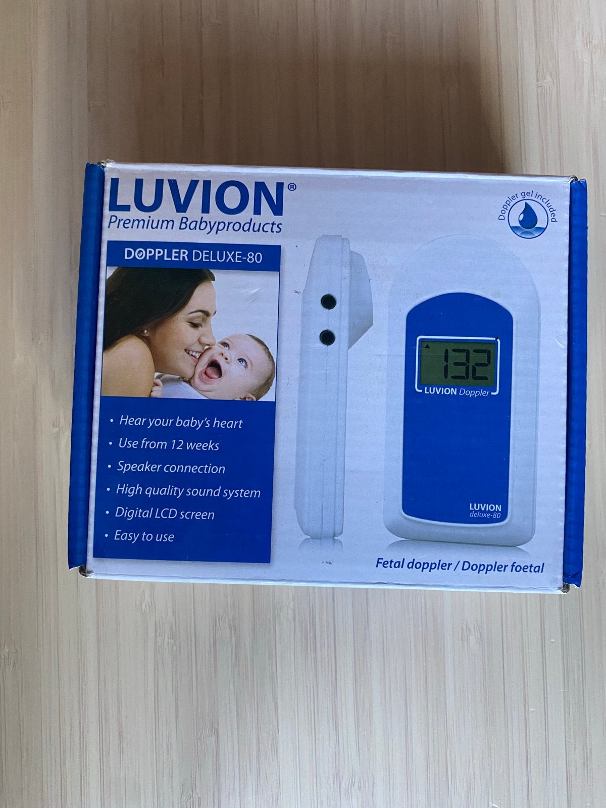 Luvion Doppler Deluxe-80 foetale doppler, Verzenden, Zo goed als nieuw
