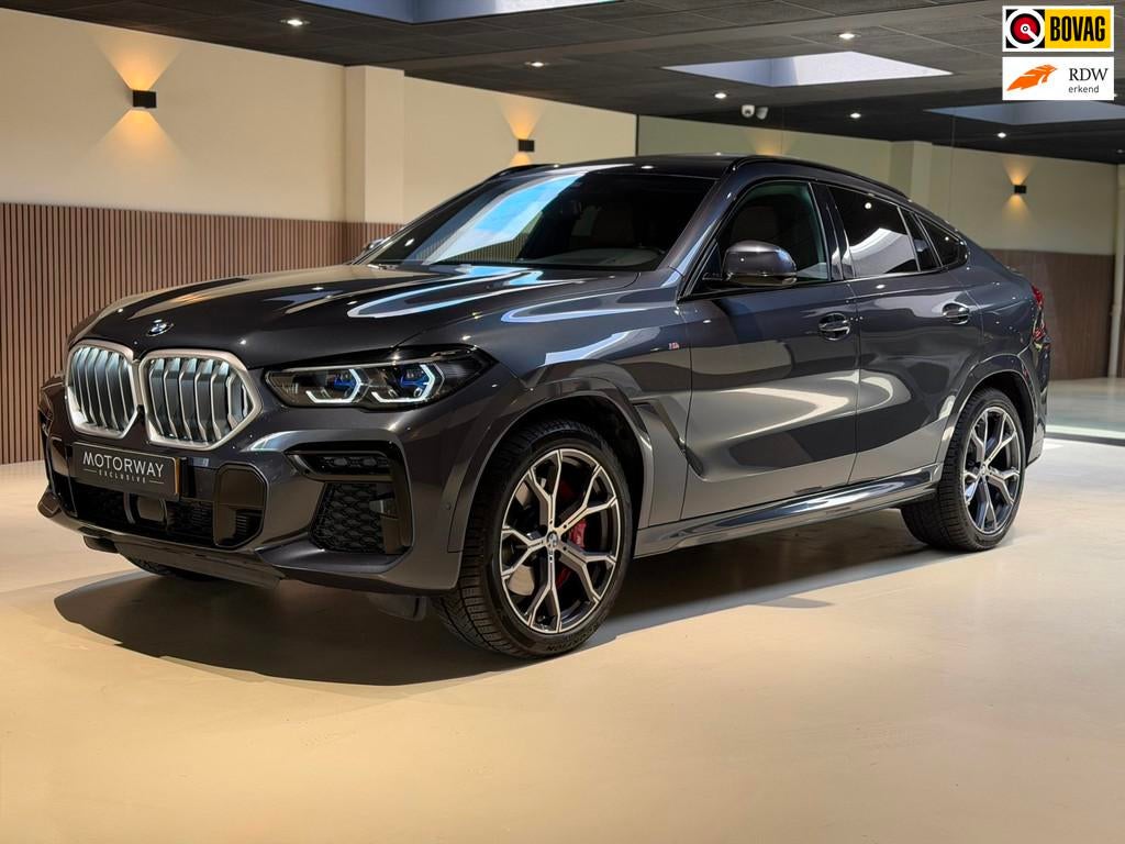 BMW X6 XDrive40i M-Sport|Skylounge|360|Pano|Crystal pook, Automaat, Gebruikt, Euro 6, Vierwielaandrijving