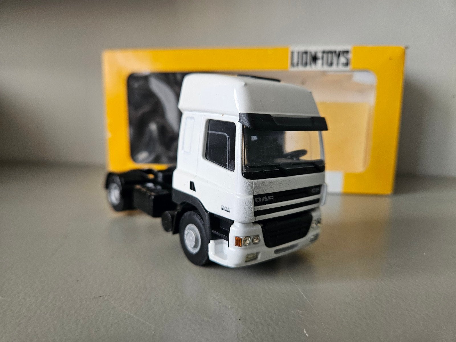 Lioncar Liontoys Daf CF hoog dak nieuw 1:50, Ophalen of Verzenden, Nieuw, Bus of Vrachtwagen, Lion Toys
