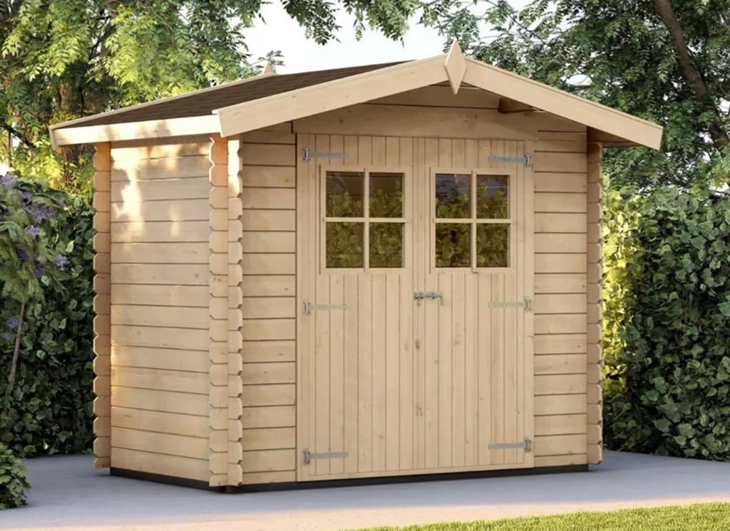 Tuinhuis gebruikt 3 x 3 meter, Tuin en Terras, Ophalen, Gebruikt, Schuur