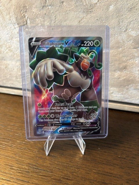 Rillaboom V Full Art 175/192, Ophalen of Verzenden, Nieuw, Losse kaart