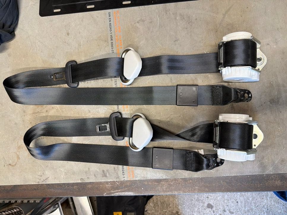 Gordels VW Caddy Life 7p (achterste stoelen 6+7), Ophalen of Verzenden, Gebruikt, Volkswagen