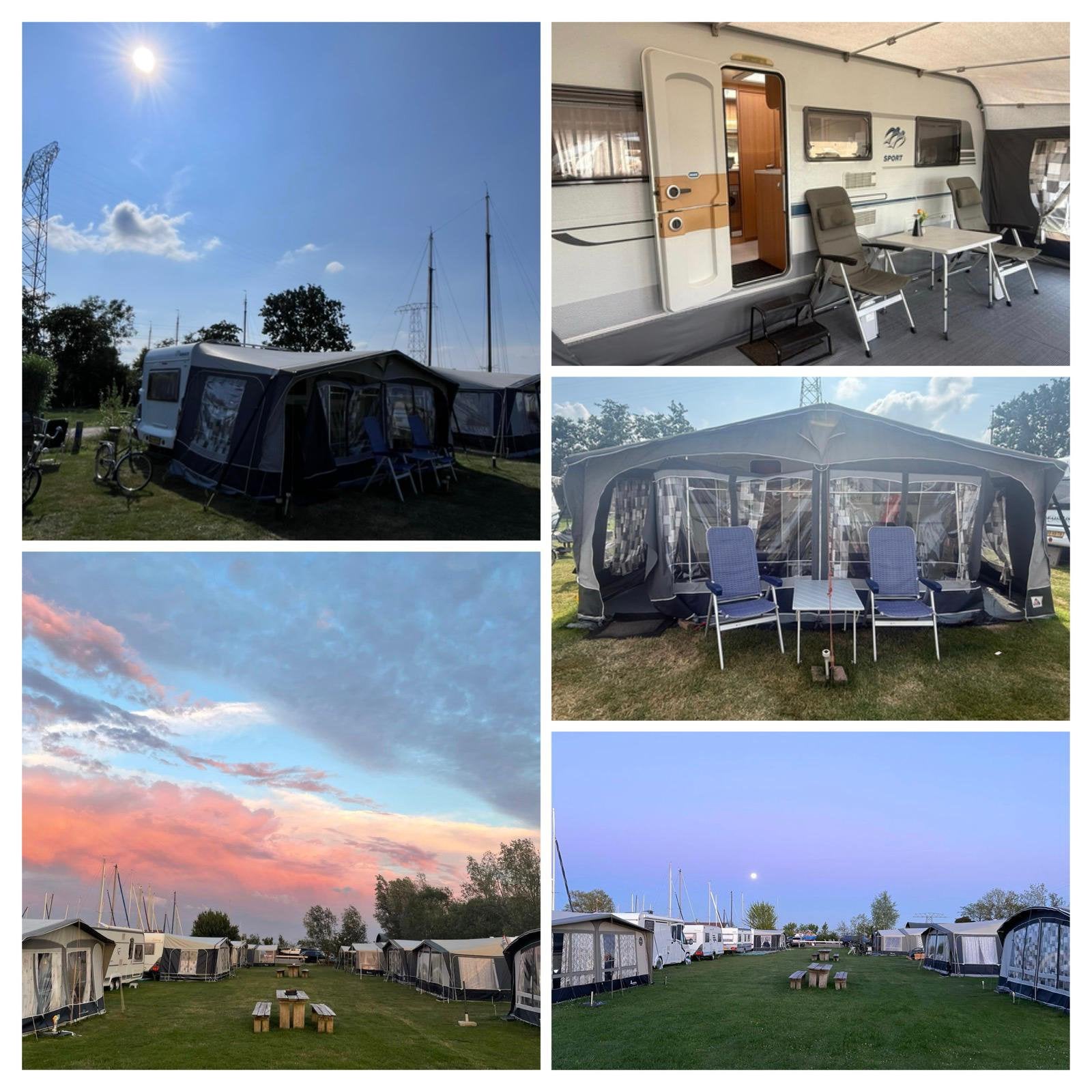 Knaus Sport 500EU met staanplaats tot 1.11.2026 in Akkrum, Caravans en Kamperen, Caravans, Rondzit, 7 tot 8 meter, Kachel, Particulier