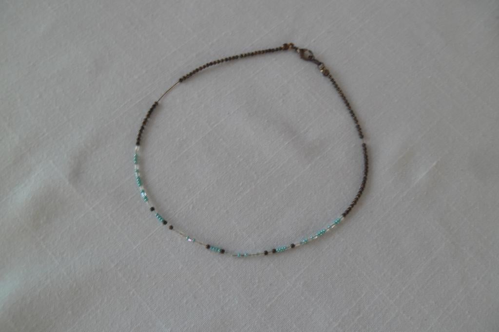 kralensnoer 18 cm., Ophalen of Verzenden, Gebruikt, Overige kleuren, Overige materialen