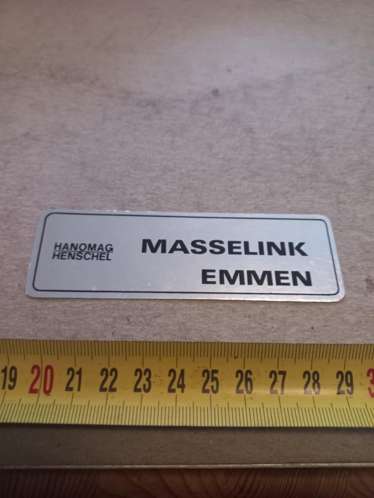 Hanomag henschel misselijk emmen, Ophalen of Verzenden, Zo goed als nieuw