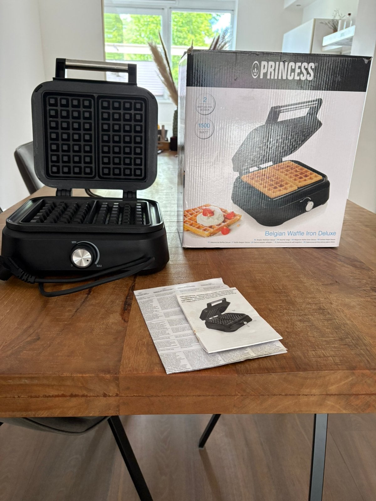 Wafelijzer deluxe van princess ophalen!, Witgoed en Apparatuur, Wafelijzers, Ophalen of Verzenden, Zo goed als nieuw