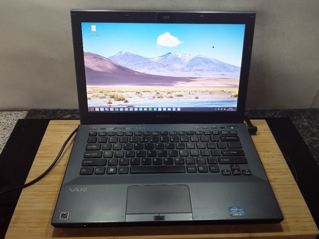 Sony Vaio i5 240GB SSD Linux Mint, Computers en Software, 2 tot 3 Ghz, Qwerty, Verzenden, 8 GB
