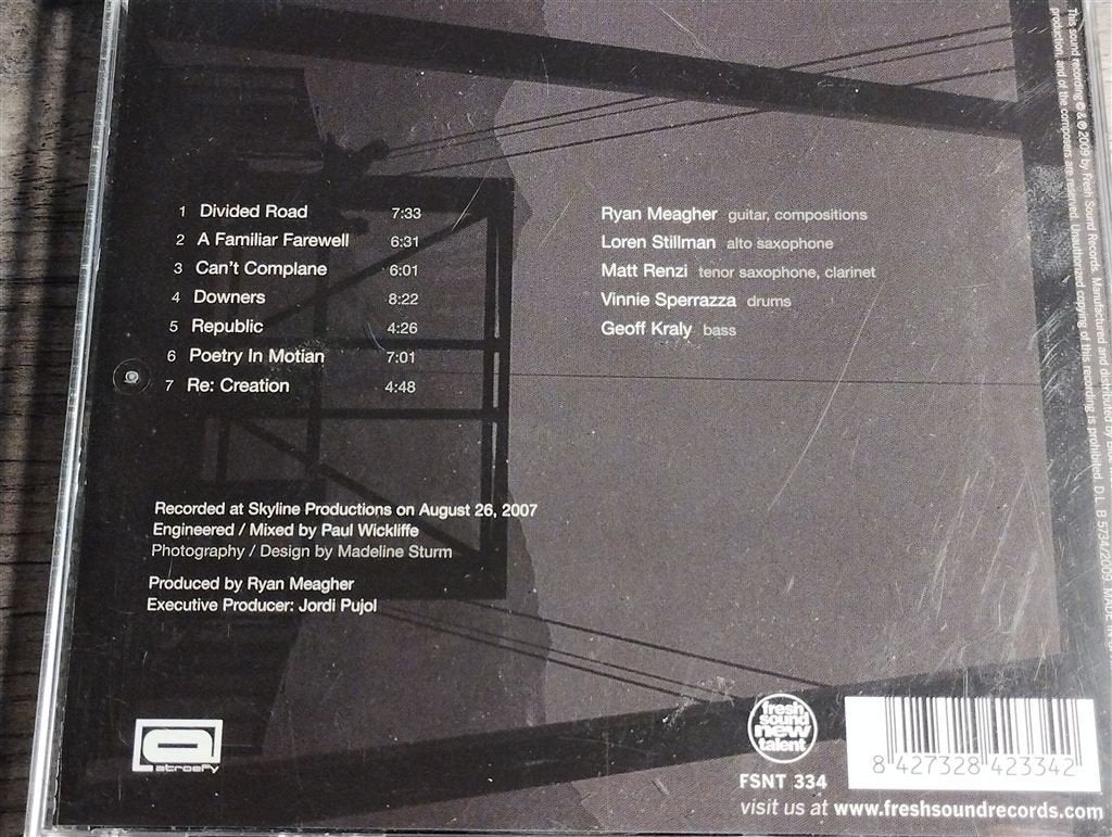 Ryan Meagher ‎- Atroefy, Ophalen of Verzenden, 1980 tot heden, Zo goed als nieuw, Jazz