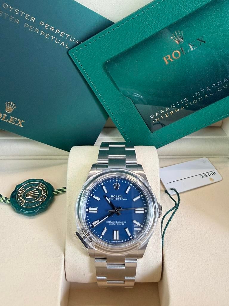 Rolex Oyster Perpetual 41mm 134300 Nieuw, Sieraden, Tassen en Uiterlijk, Horloges | Heren, Ophalen, Staal, Polshorloge, Nieuw