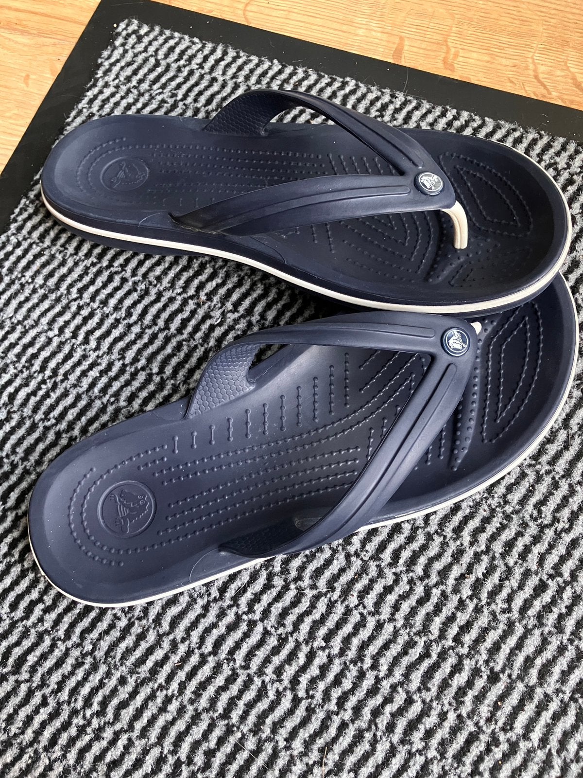 Slippers Crocs mt 42, Blauw, Zo goed als nieuw, Crocs, Ophalen