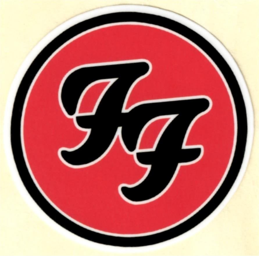 Foo Fighters sticker #1, Verzenden, Nieuw, Foto of Kaart