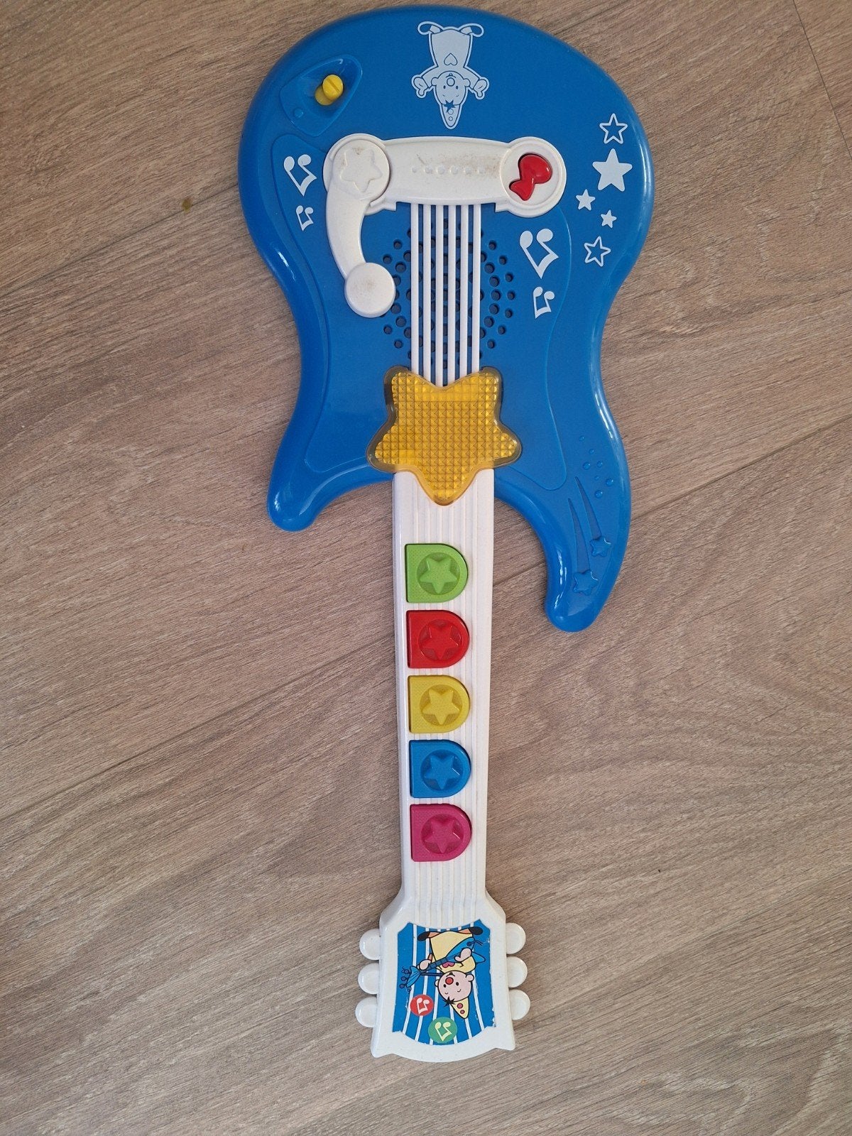 Vrolijke Babygitaar met Licht en Geluid bumba, Ophalen of Verzenden, Zo goed als nieuw, Overige typen, Met licht