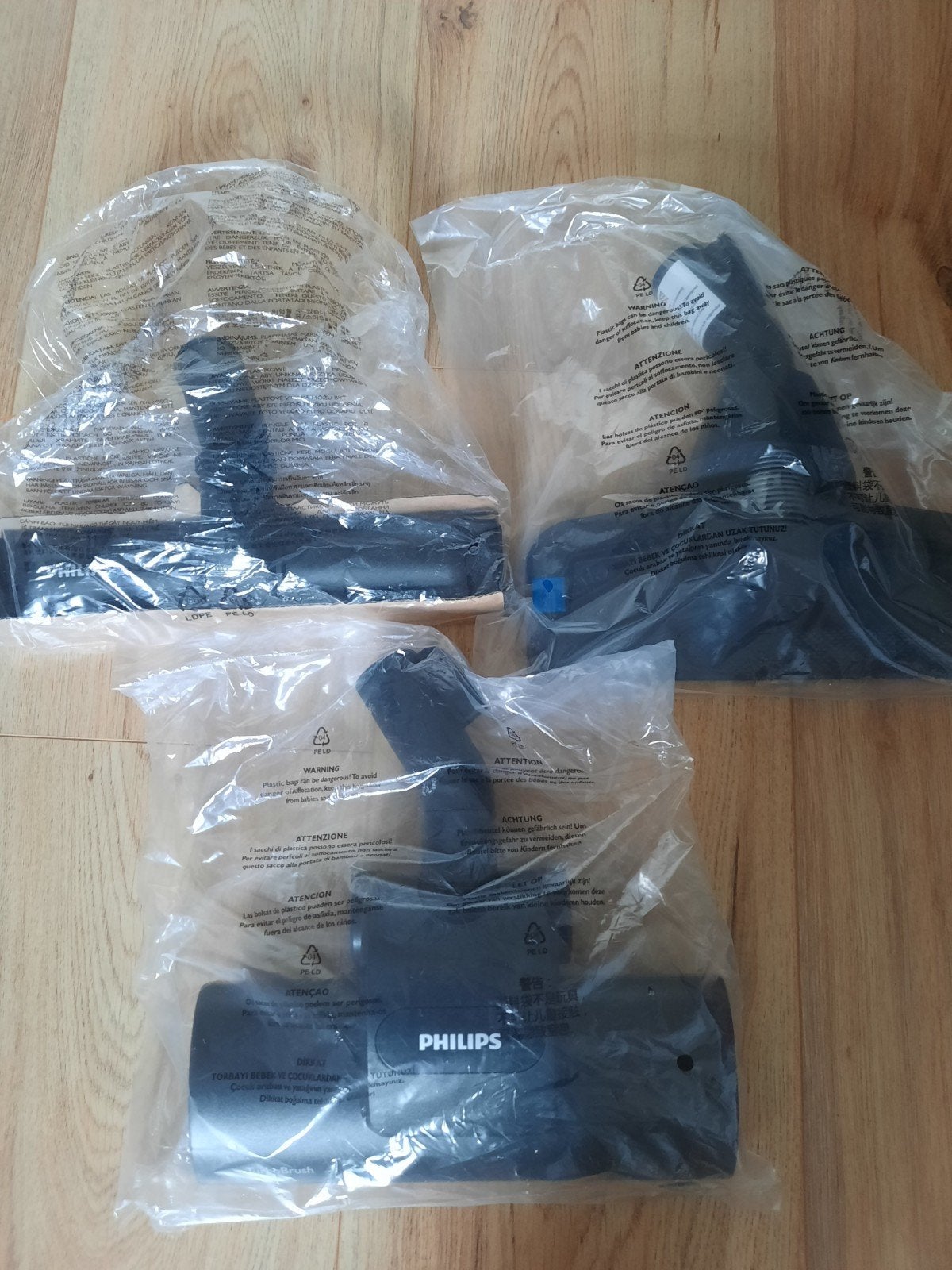 3 verschillende zuigmonden voor Philips stofzuiger, Ophalen of Verzenden, Nieuw, Steelstofzuiger, Philips