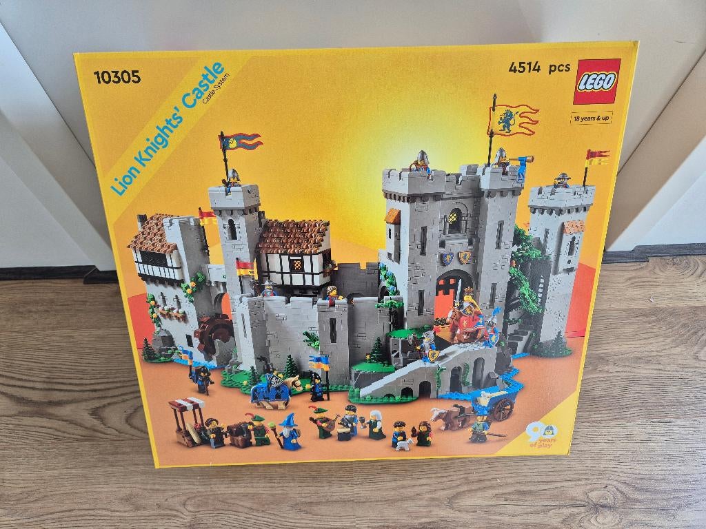LEGO 10305 Lion Knights Castle, Kinderen en Baby's, Speelgoed | Duplo en Lego, Lego, Nieuw, Ophalen of Verzenden, Castle
