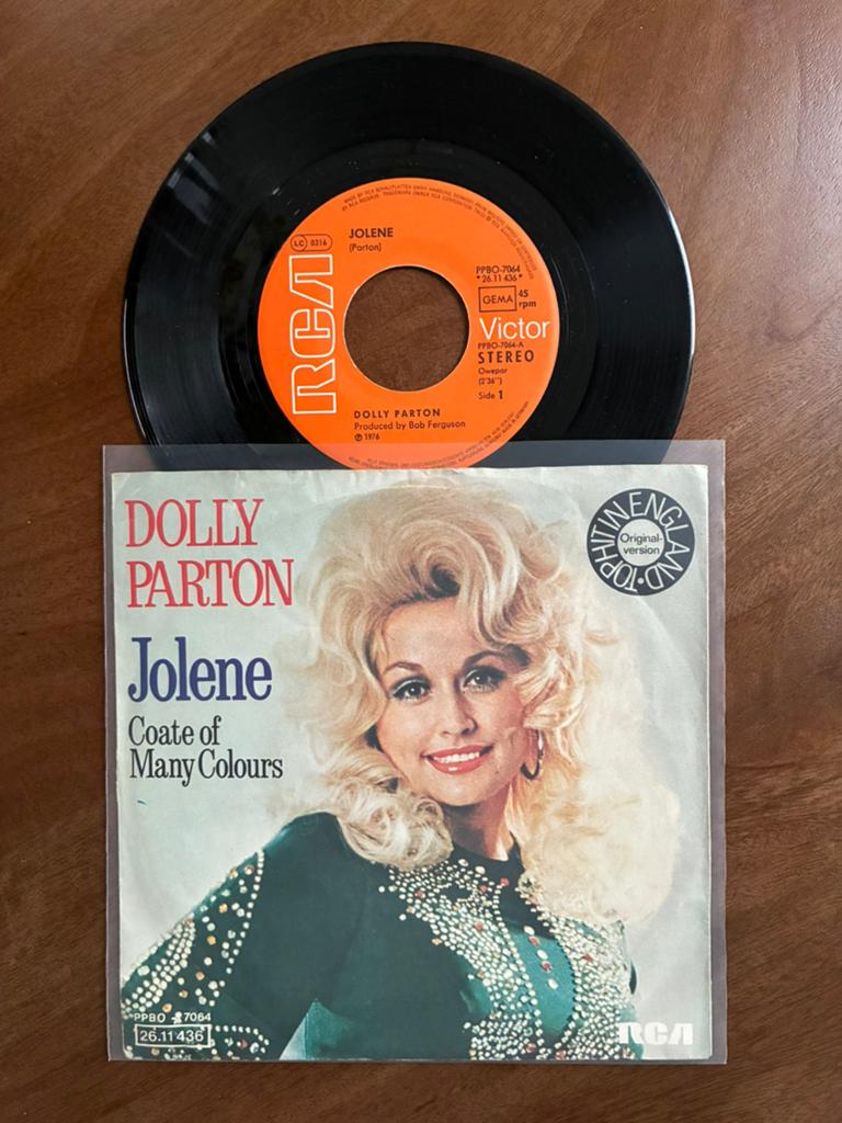 Dolly Parton - Jolene, Cd's en Dvd's, Vinyl Singles, Zo goed als nieuw, Single, Pop, 7 inch, Ophalen of Verzenden