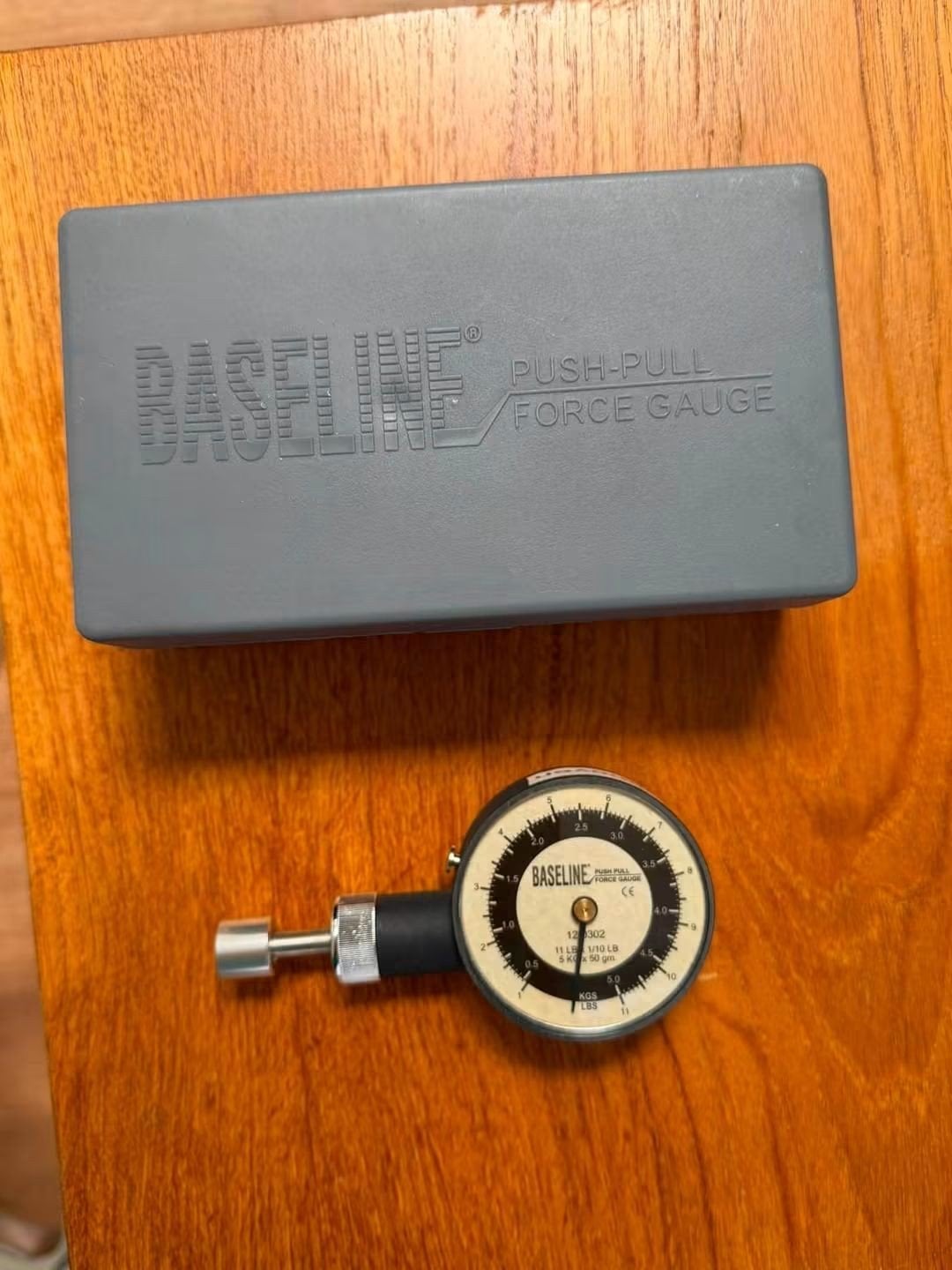 Baseline Push-Pull Krachtmeter 5 kg / 11 lb, Ophalen of Verzenden, Zo goed als nieuw, Druk