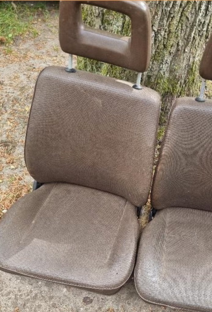 Set stoelen met hoofdsteunen  volkswagen t3 t2 bus, Ophalen of Verzenden