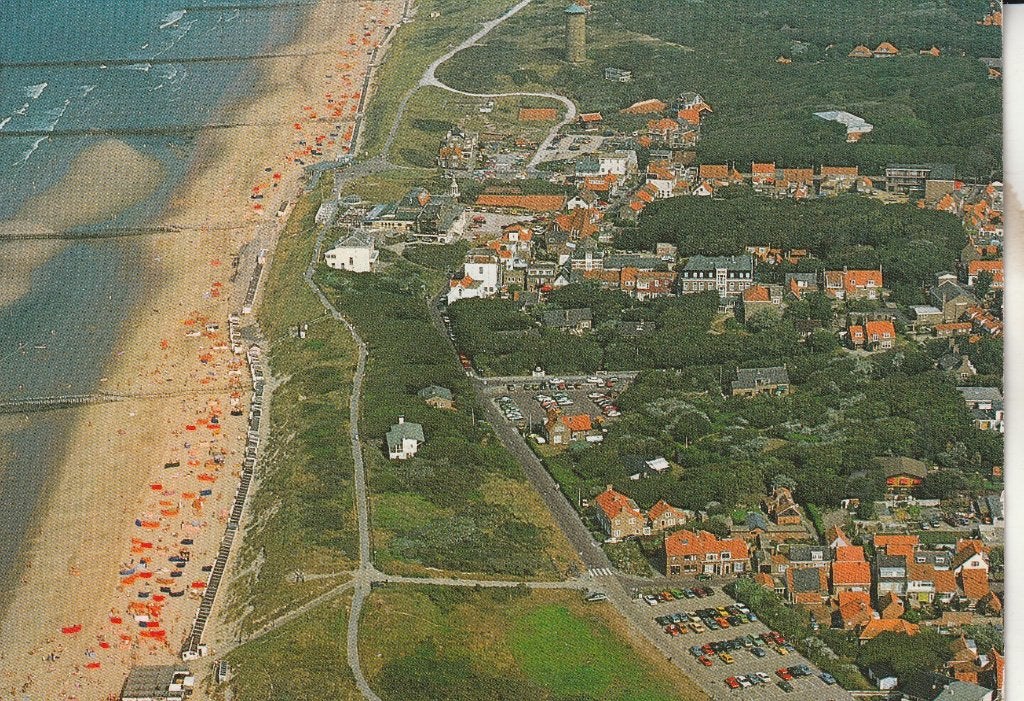 Domburg: Dorp en strand 1991, Ophalen of Verzenden, 1980 tot heden, Ongelopen, Zeeland