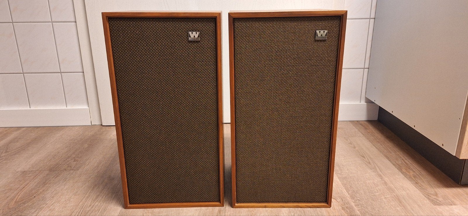 Vintage Wharfedale speakers