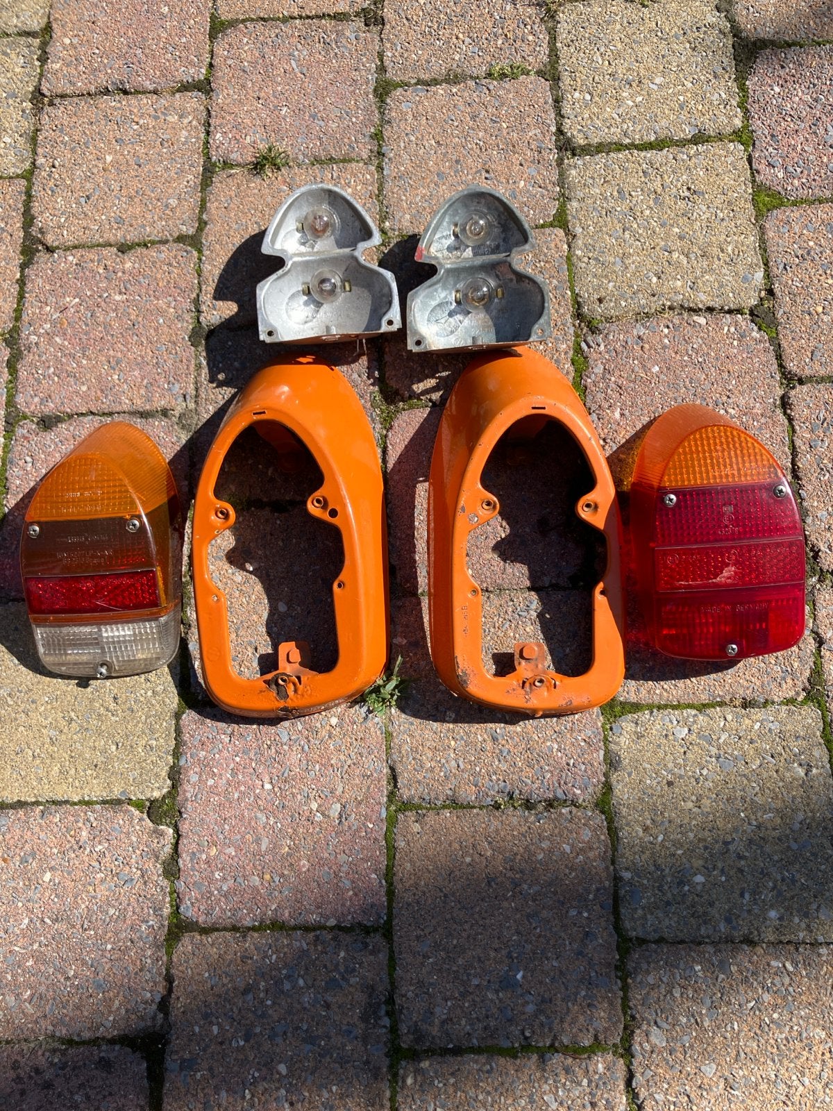 Volkswagen Kever Achterlichten (set), Ophalen of Verzenden, Gebruikt, Volkswagen