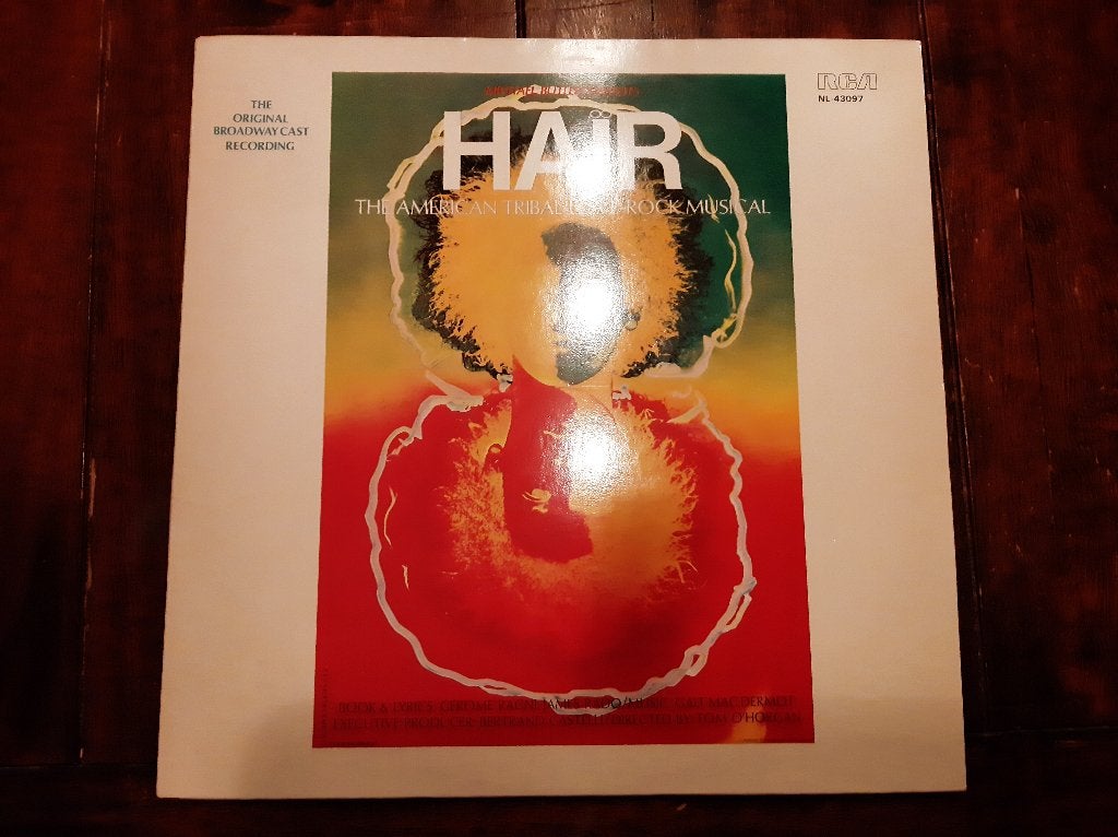 LP Hair - The American Tribal Love-rock musical, Cd's en Dvd's, Vinyl | Filmmuziek en Soundtracks, Inclusief binnenhoes, Ophalen of Verzenden