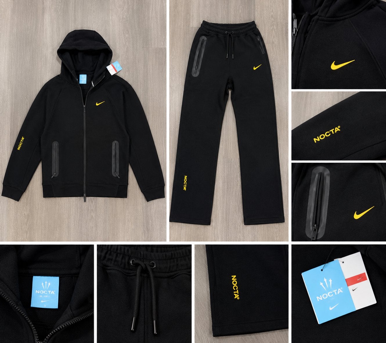 Nike NOCTA Tech Fleece Trainingspak Zwart - Nieuw, Ophalen of Verzenden, Nieuw, Zwart
