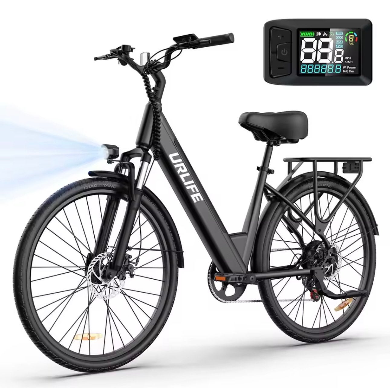 Nieuwe elektrische Urlife fiets compleet en rijklaar, Ophalen of Verzenden, Nieuw