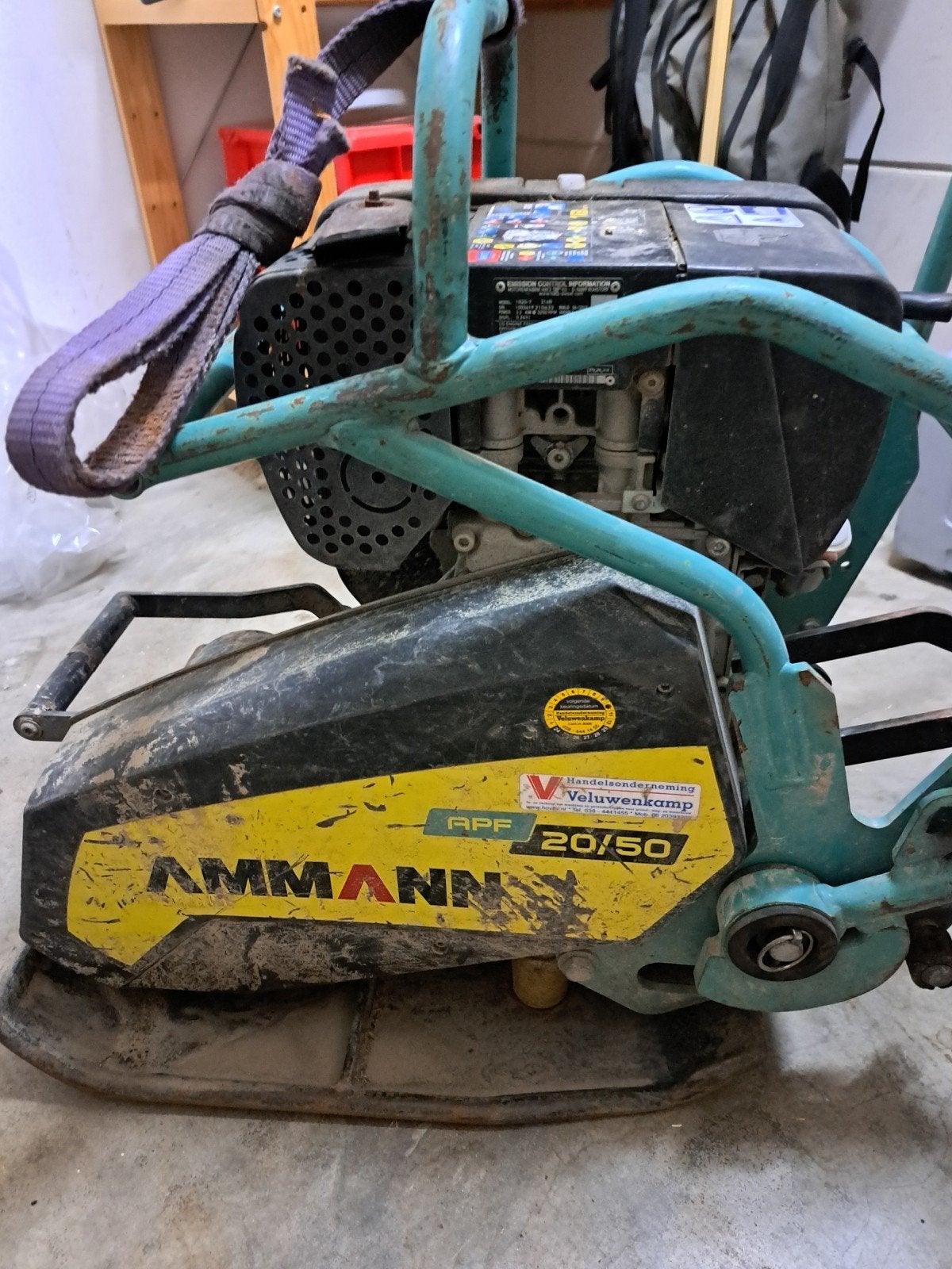 Ammann trilplaat diesel, Tuin en Terras, Hand-tuingereedschap, Ophalen
