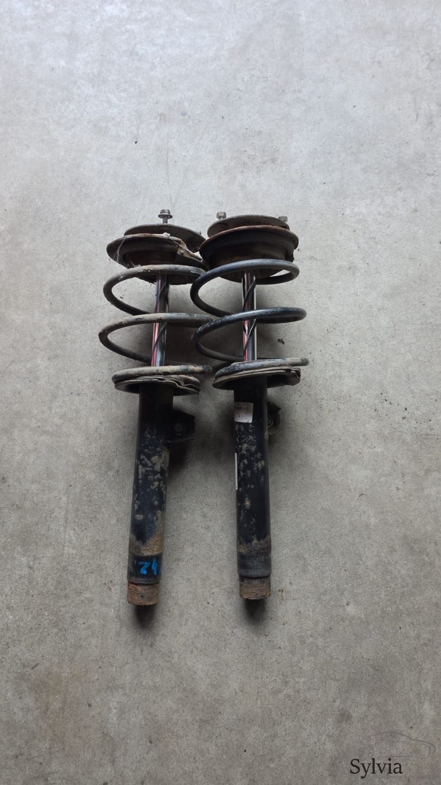 Veerpoot schokdemper Sachs links voorzijde BMW Z4 E85